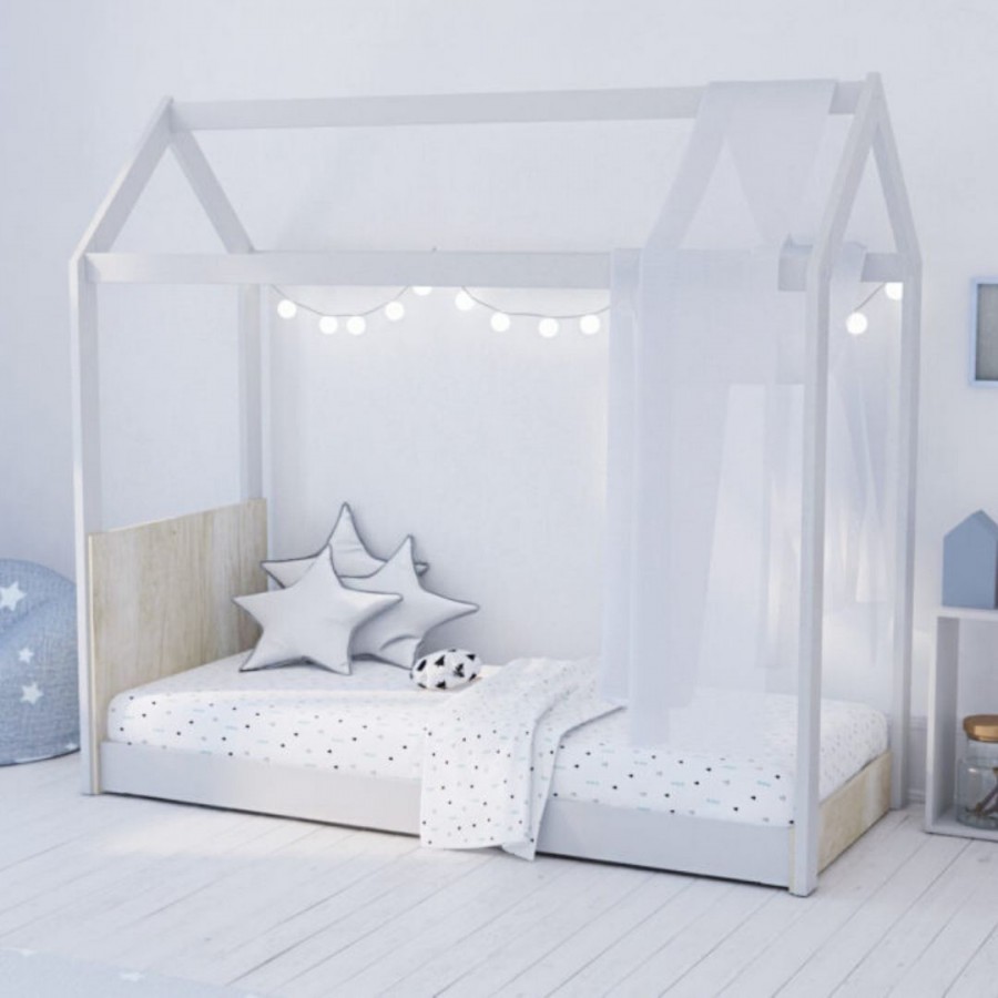 Cómo decorar con camas casita Montessori - DecoPeques
